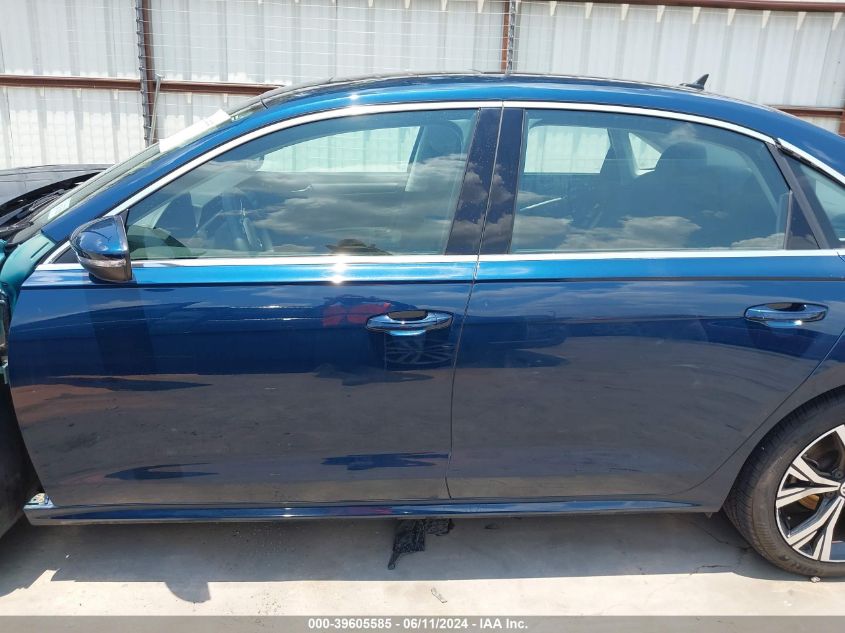 2022 Volkswagen Passat 2.0T Se VIN: 1VWSA7A31NC007808 Lot: 39605585