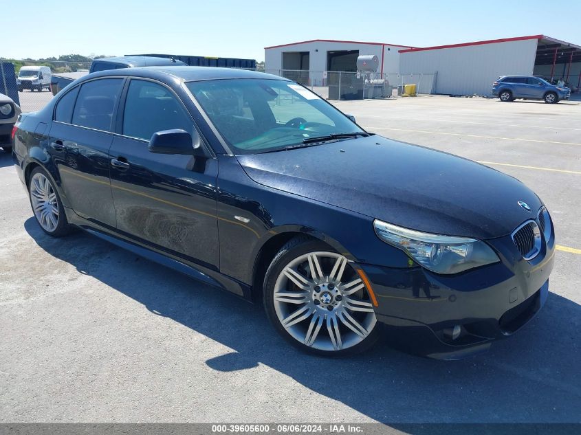 2010 BMW 550I VIN: WBANW5C52ACT57251 Lot: 39605600