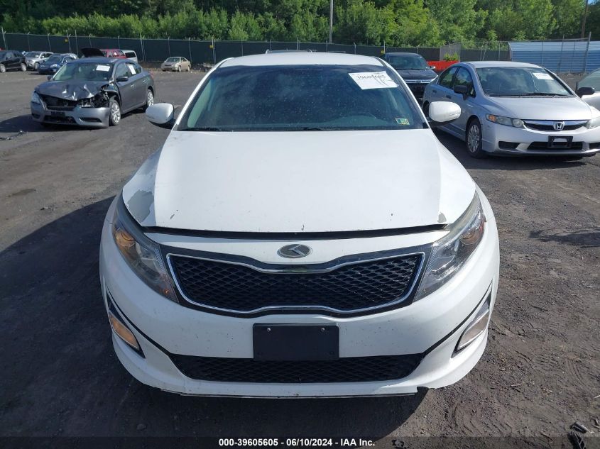 2015 Kia Optima Lx VIN: 5XXGM4A76FG388946 Lot: 39605605