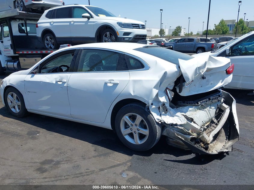 2021 Chevrolet Malibu Fwd Ls VIN: 1G1ZB5ST8MF031787 Lot: 39605610