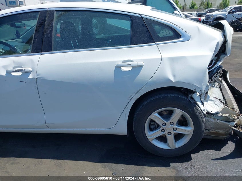 2021 Chevrolet Malibu Fwd Ls VIN: 1G1ZB5ST8MF031787 Lot: 39605610