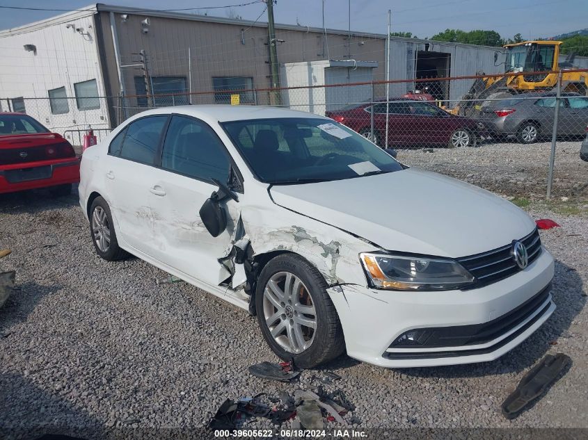 2015 Volkswagen Jetta 2.0L S VIN: 3VW2K7AJXFM210871 Lot: 39605622