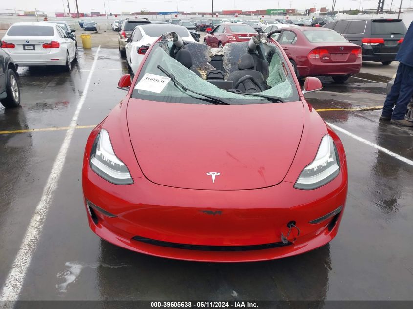 2018 Tesla Model 3 Long Range/Mid Range VIN: 5YJ3E1EA5JF047307 Lot: 39605638