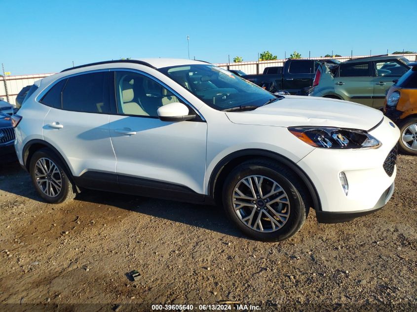 2021 Ford Escape Sel VIN: 1FMCU0H67MUB03887 Lot: 39605640