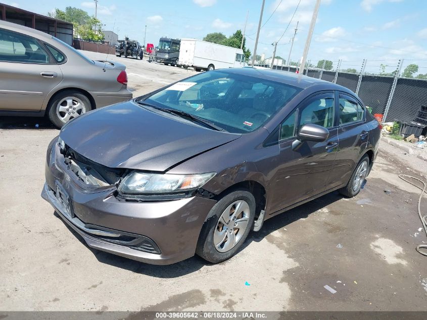 19XFB2F50FE081097 2015 HONDA CIVIC - Image 2