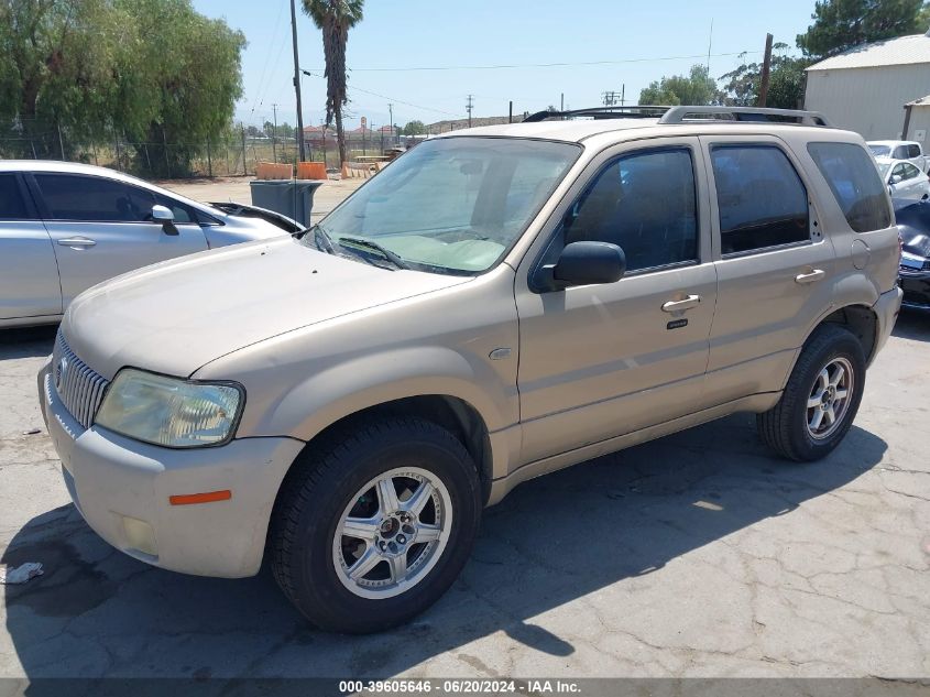 2007 Mercury Mariner Convenience VIN: 4M2YU80Z77KJ02229 Lot: 39605646