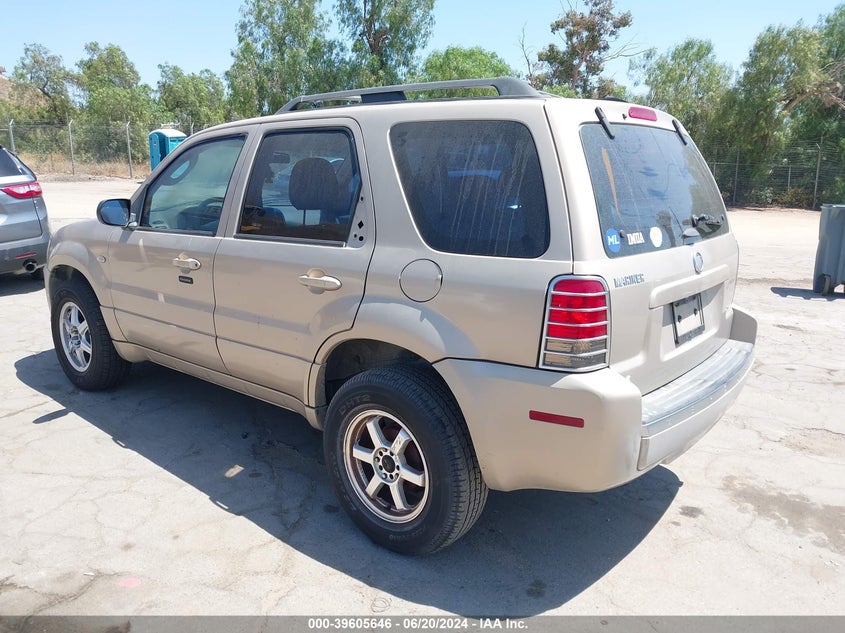 2007 Mercury Mariner Convenience VIN: 4M2YU80Z77KJ02229 Lot: 39605646