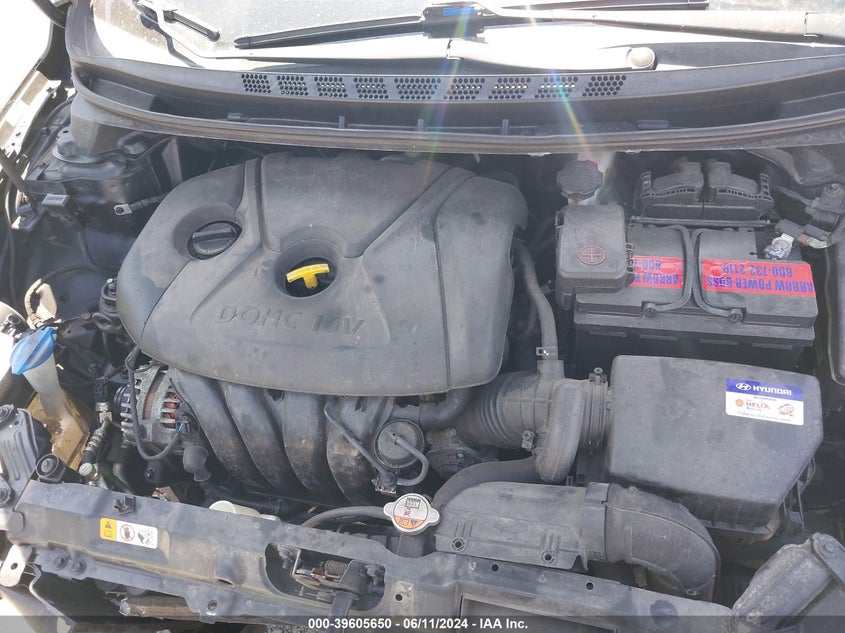 2014 Hyundai Elantra Se VIN: KMHDH4AE1EU142283 Lot: 39605650