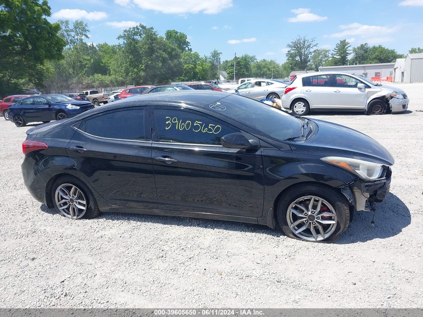 2014 Hyundai Elantra Se VIN: KMHDH4AE1EU142283 Lot: 39605650