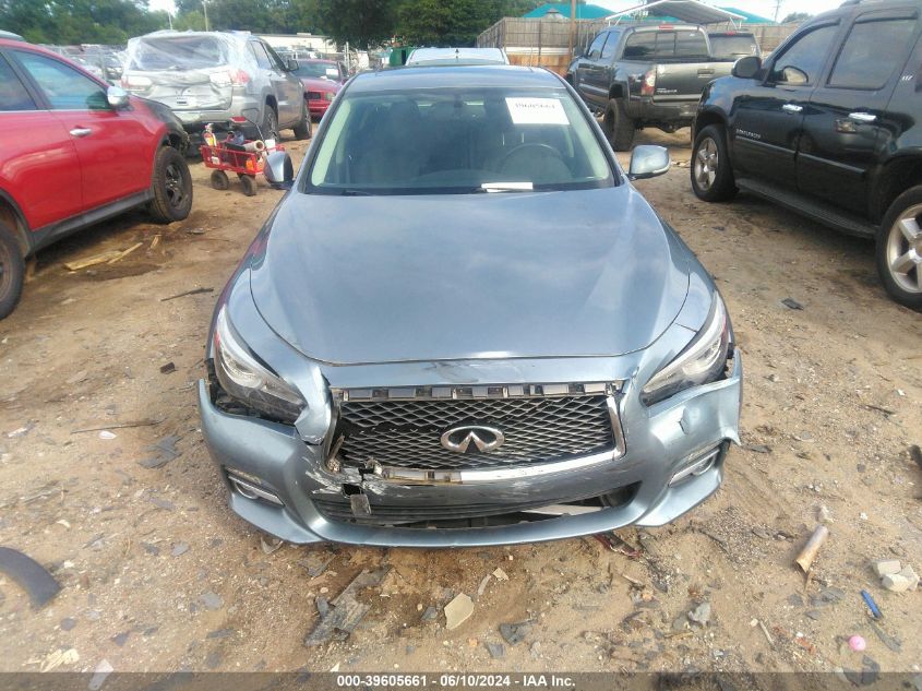 2016 Infiniti Q50 3.0T Premium VIN: JN1EV7AP7GM304654 Lot: 39605661