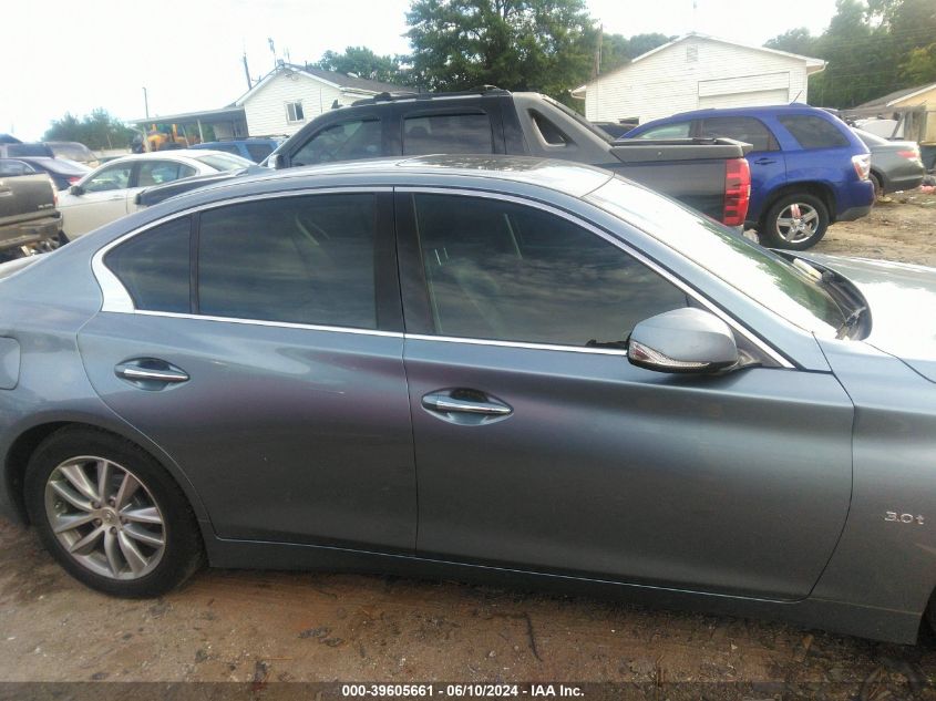 2016 Infiniti Q50 3.0T Premium VIN: JN1EV7AP7GM304654 Lot: 39605661