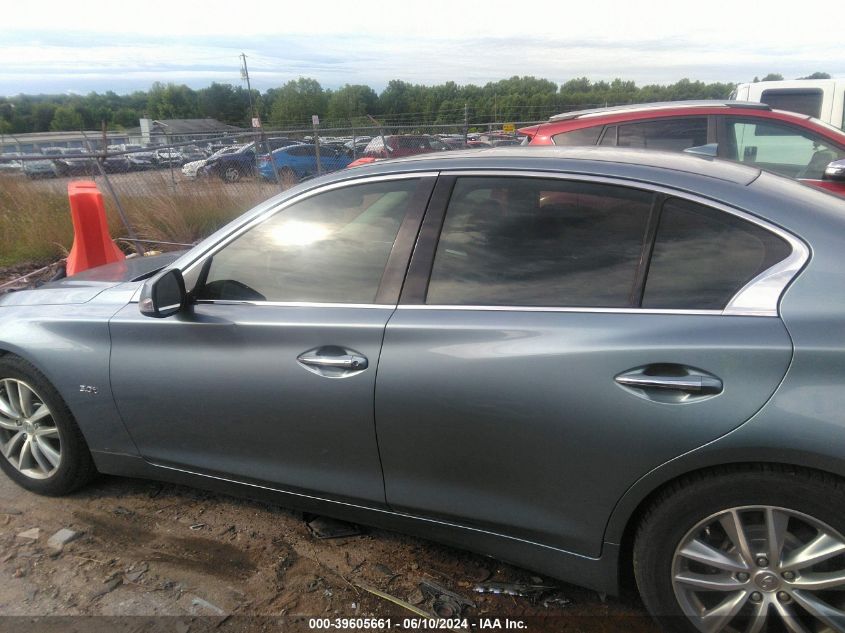 2016 Infiniti Q50 3.0T Premium VIN: JN1EV7AP7GM304654 Lot: 39605661