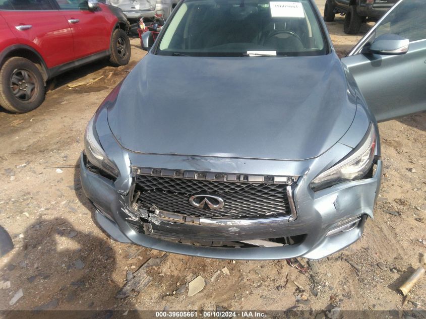 2016 Infiniti Q50 3.0T Premium VIN: JN1EV7AP7GM304654 Lot: 39605661