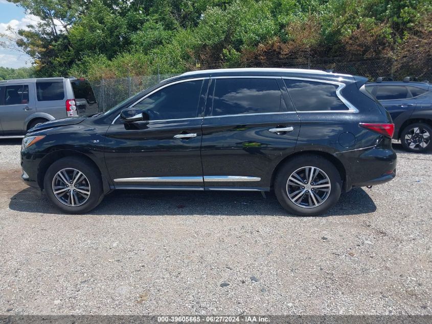 2018 Infiniti Qx60 VIN: 5N1DL0MM3JC531825 Lot: 39605665