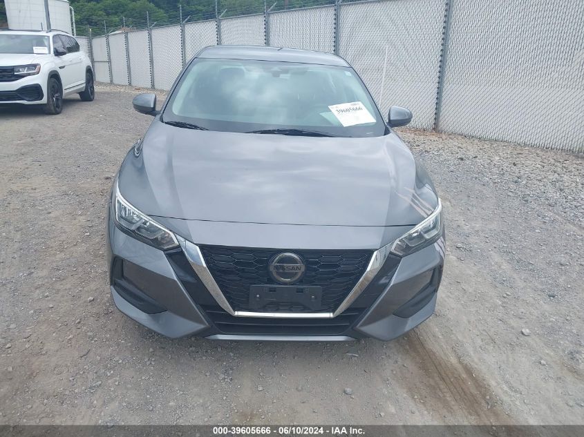 2020 Nissan Sentra Sv Xtronic Cvt VIN: 3N1AB8CVXLY205908 Lot: 39605666