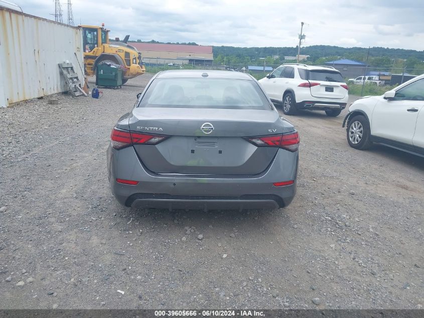 2020 Nissan Sentra Sv Xtronic Cvt VIN: 3N1AB8CVXLY205908 Lot: 39605666