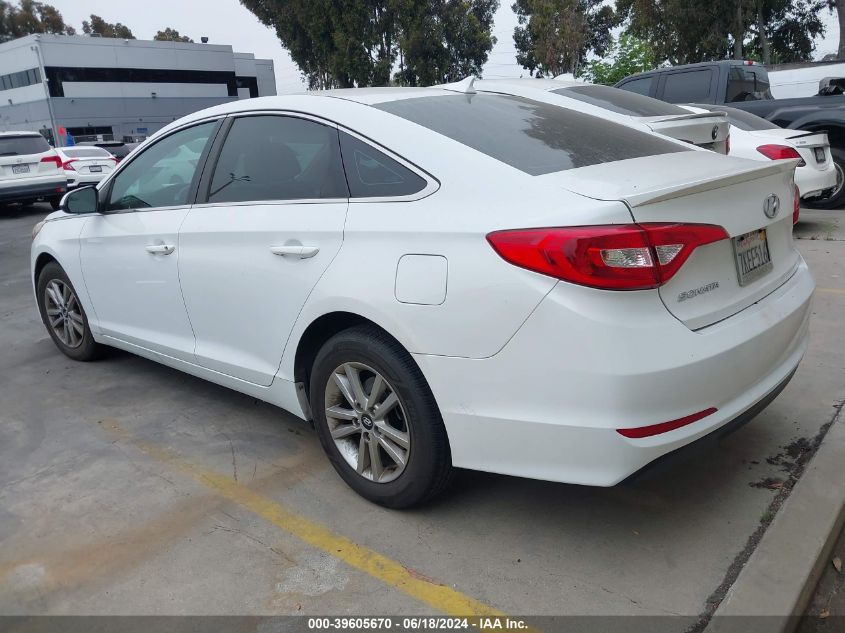 2015 HYUNDAI SONATA SE - 5NPE24AF8FH167292