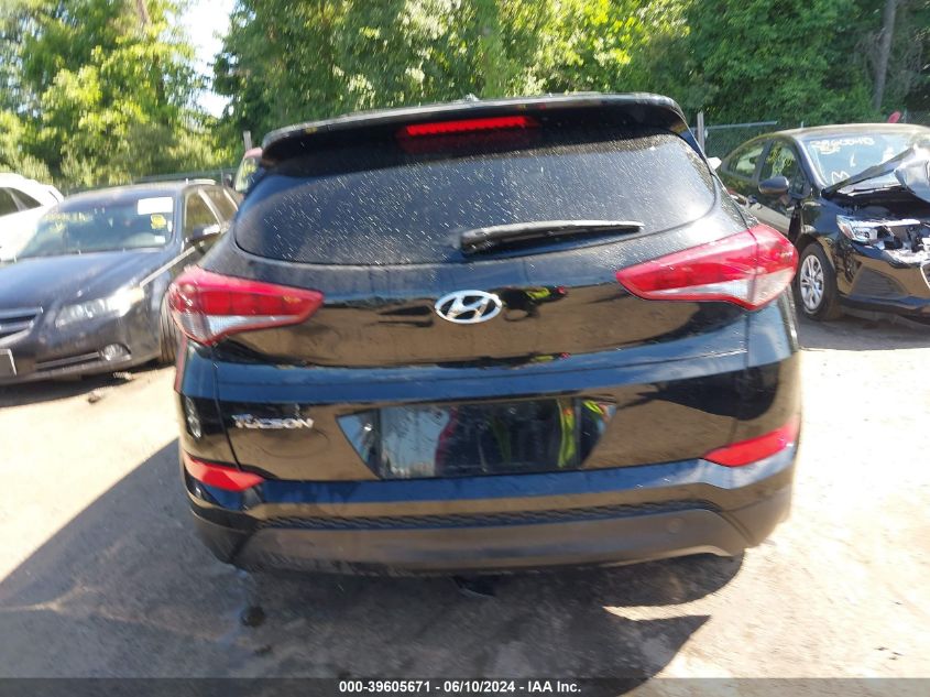 2018 Hyundai Tucson Se VIN: KM8J23A43JU708315 Lot: 39605671