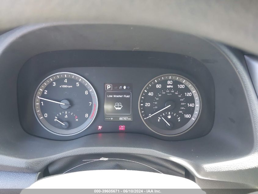 2018 Hyundai Tucson Se VIN: KM8J23A43JU708315 Lot: 39605671