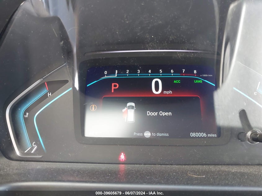 2018 Honda Odyssey Ex-L VIN: 5FNRL6H70JB087596 Lot: 39605679