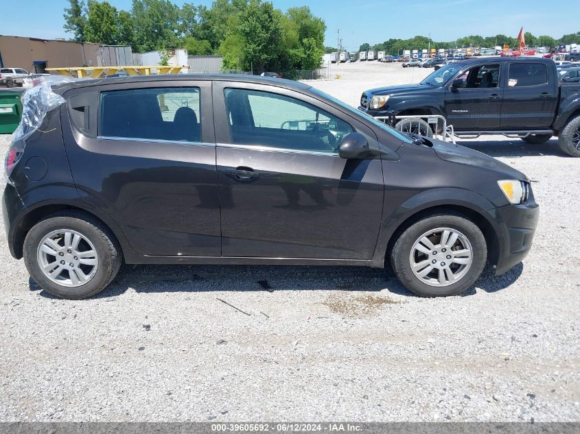 2013 Chevrolet Sonic Lt Auto VIN: 1G1JC6SH8D4204814 Lot: 39605692