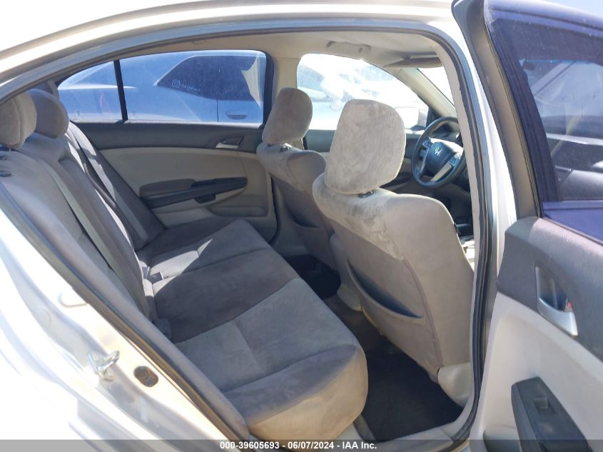 2010 Honda Accord 2.4 Lx VIN: 1HGCP2F30AA031865 Lot: 39605693