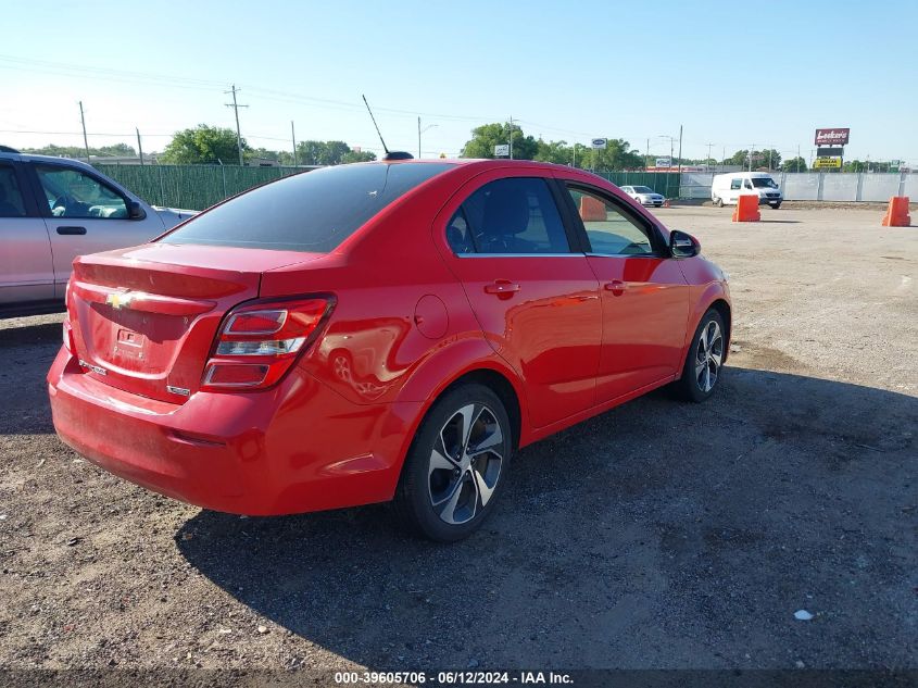 2017 Chevrolet Sonic Premier Auto VIN: 1G1JF5SB2H4148713 Lot: 39605706