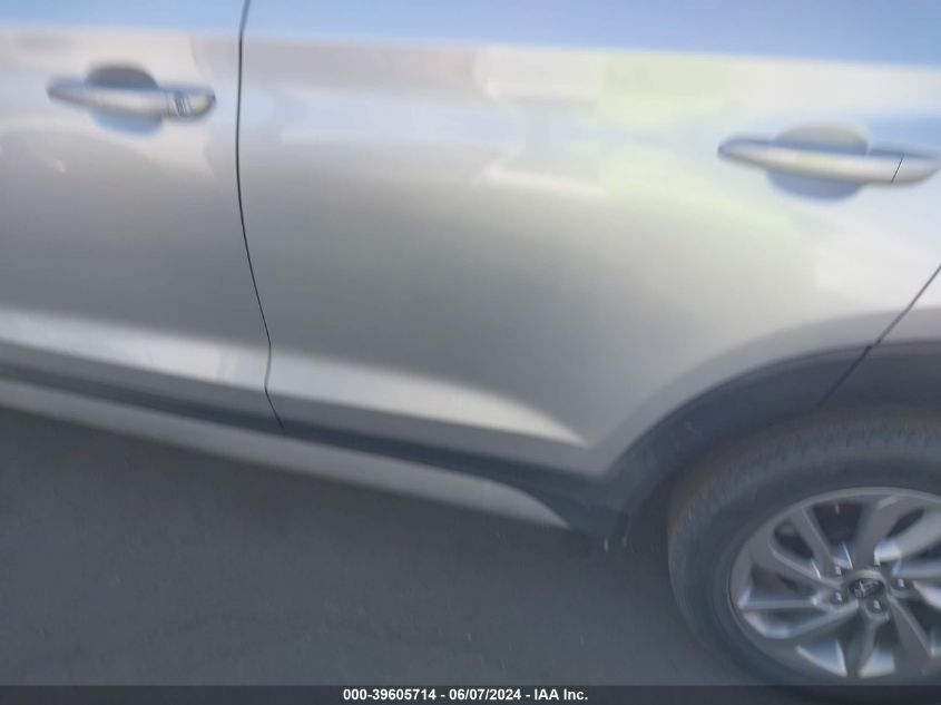 2018 Hyundai Tucson Sel VIN: KM8J33A45JU677257 Lot: 39605714