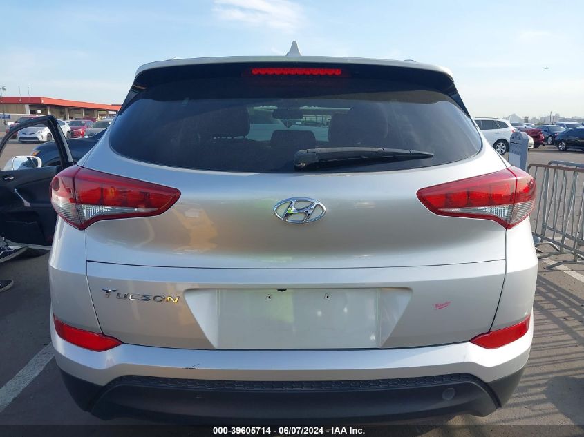 2018 Hyundai Tucson Sel VIN: KM8J33A45JU677257 Lot: 39605714