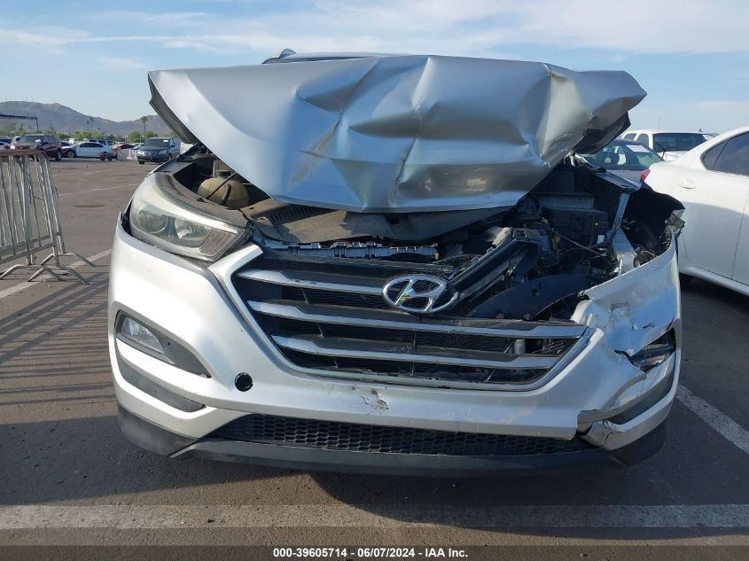 2018 Hyundai Tucson Sel VIN: KM8J33A45JU677257 Lot: 39605714