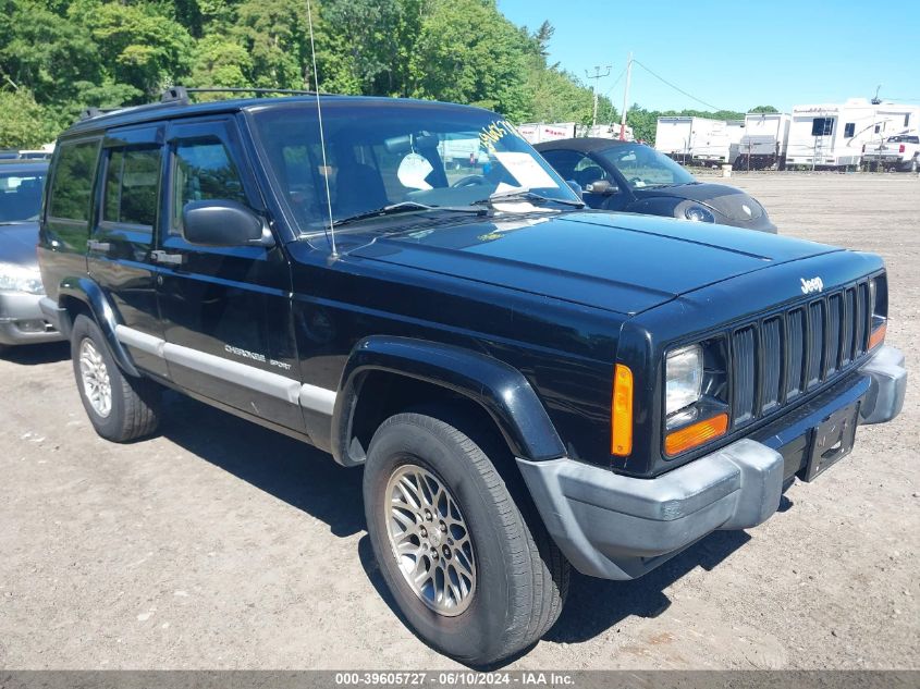 2000 Jeep Cherokee Sport VIN: 1J4FF48S5YL221992 Lot: 39605727