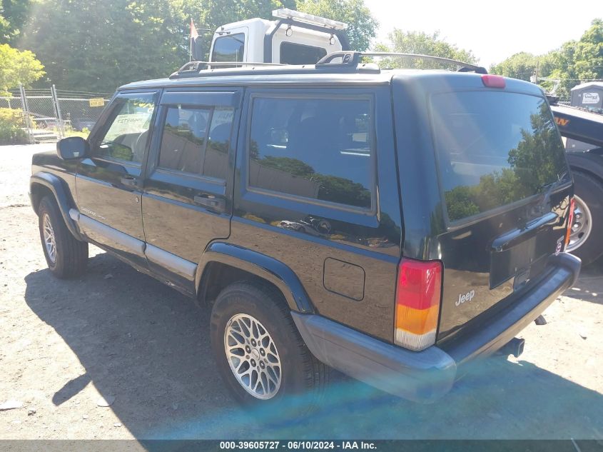 2000 Jeep Cherokee Sport VIN: 1J4FF48S5YL221992 Lot: 39605727