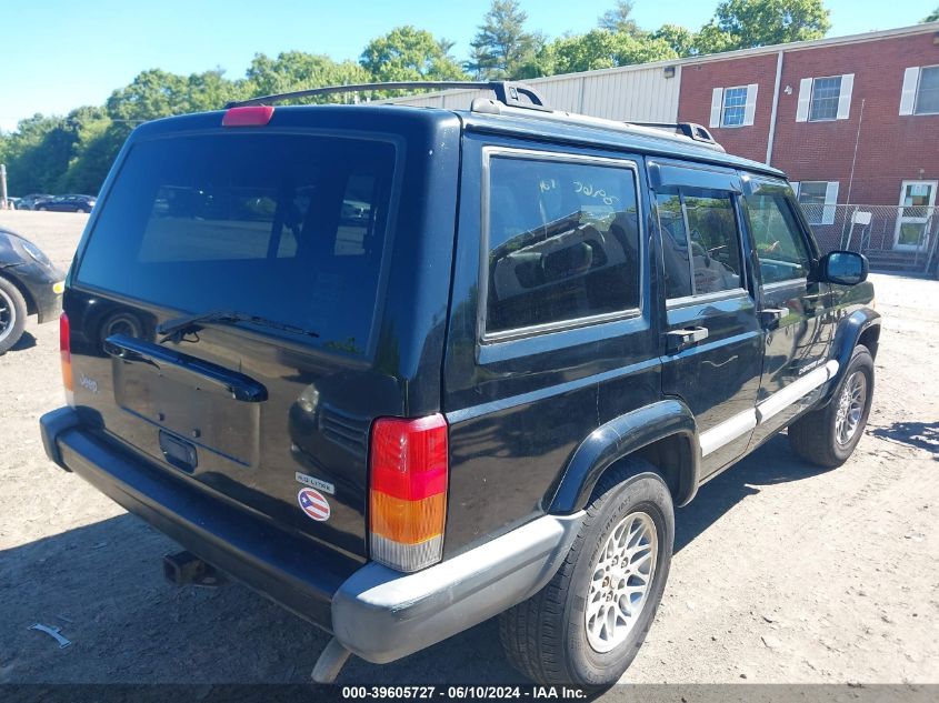 2000 Jeep Cherokee Sport VIN: 1J4FF48S5YL221992 Lot: 39605727