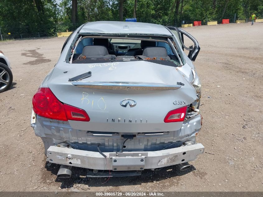 2007 Infiniti G35 Sedan G35X VIN: JNKBV61FX7M814349 Lot: 39605729