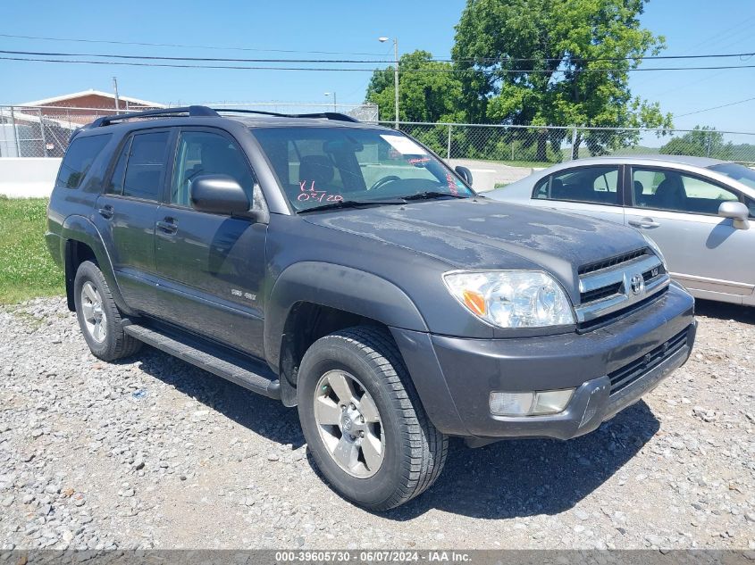 2005 Toyota 4Runner Sr5 V8 VIN: JTEBT14RX58027435 Lot: 39605730