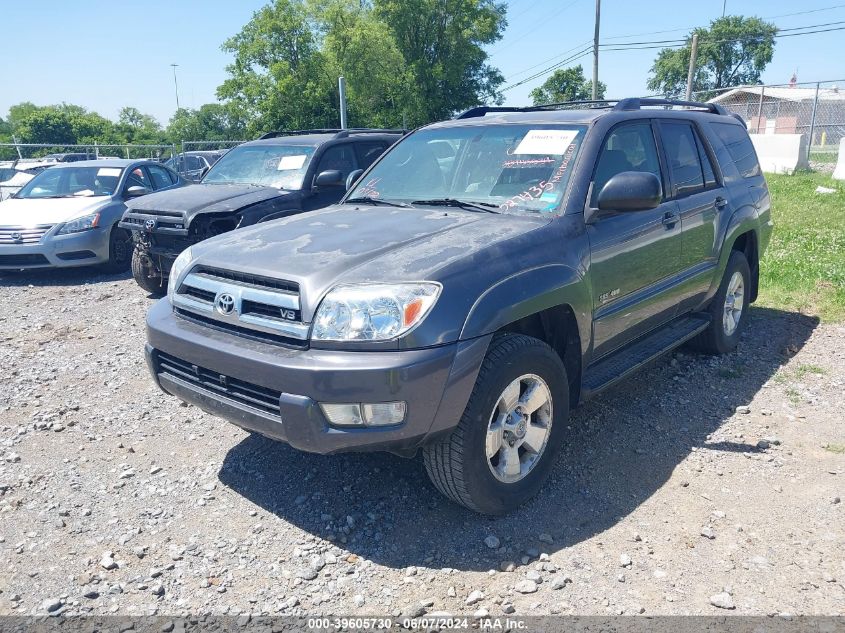 2005 Toyota 4Runner Sr5 V8 VIN: JTEBT14RX58027435 Lot: 39605730