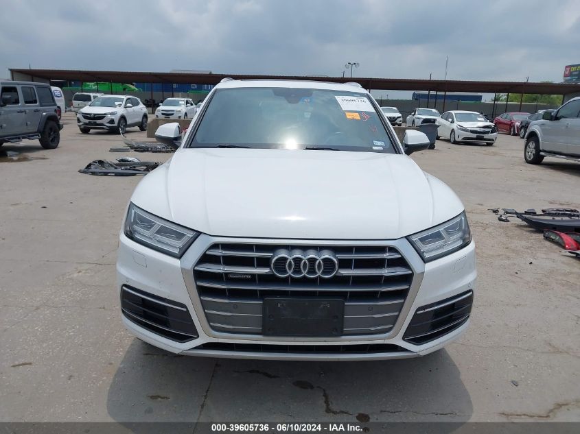 2018 Audi Q5 2.0T Premium/2.0T Tech Premium VIN: WA1BNAFY1J2195801 Lot: 39605736