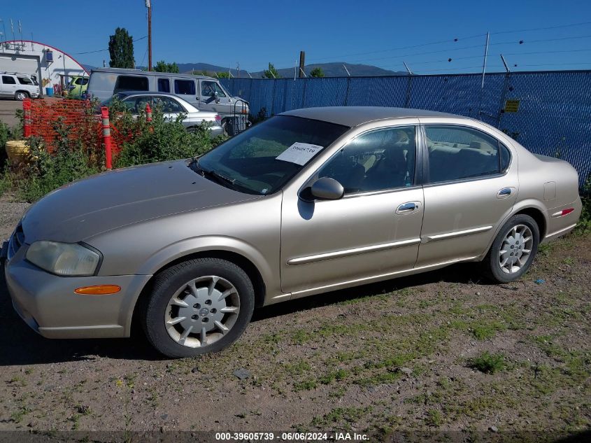 2000 Nissan Maxima Gle/Gxe/Se VIN: JN1CA31D2YT736481 Lot: 39605739