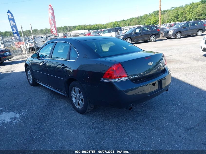 2014 Chevrolet Impala Limited Ls VIN: 2G1WA5E33E1121066 Lot: 39605758