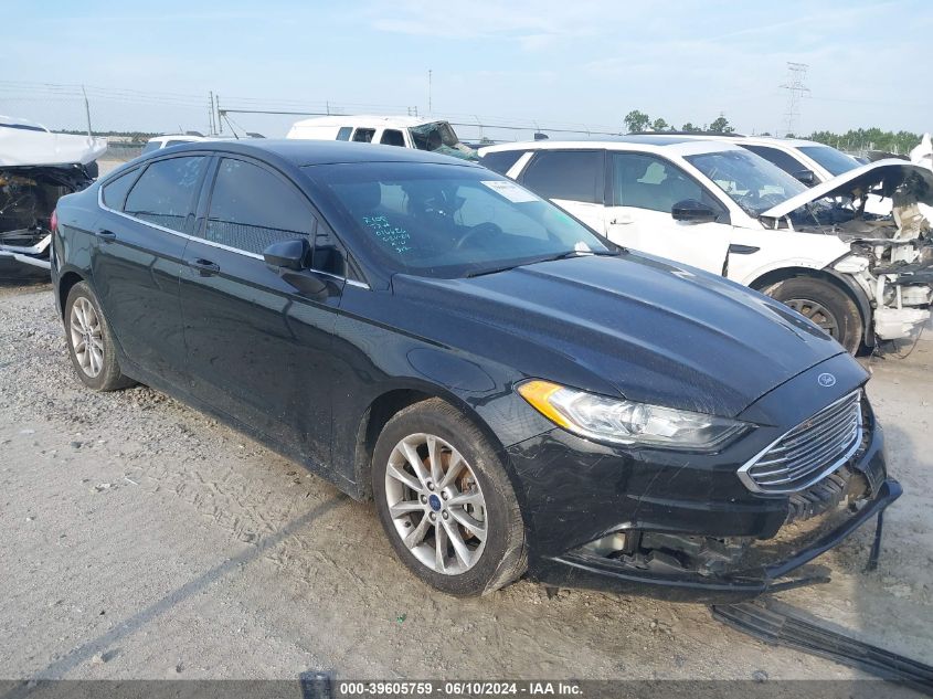 2017 FORD FUSION SE - 3FA6P0H75HR125066