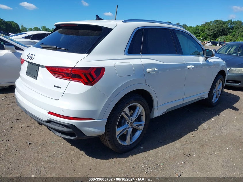 2024 Audi Q3 Premium 45 Tfsi S Line Quattro Tiptronic VIN: WA1DECF32R1041480 Lot: 39605762