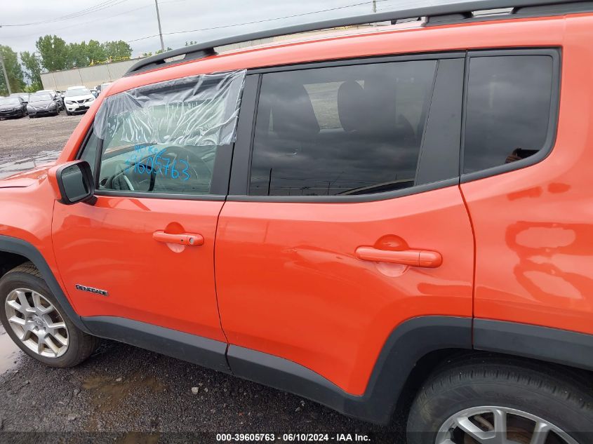 2021 Jeep Renegade Latitude 4X4 VIN: ZACNJDBB5MPN20362 Lot: 39605763