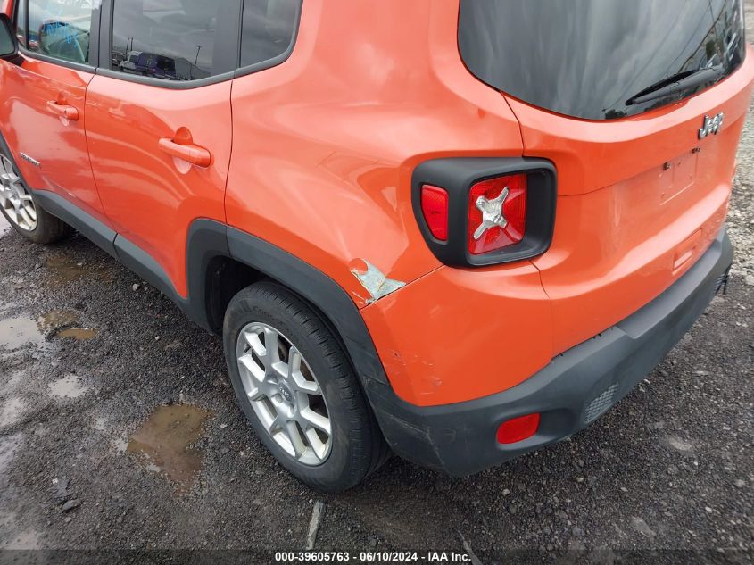 2021 Jeep Renegade Latitude 4X4 VIN: ZACNJDBB5MPN20362 Lot: 39605763