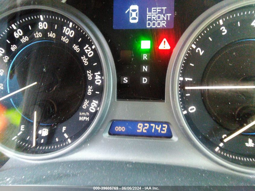 2010 Lexus Is 250 VIN: JTHCF5C26A5043721 Lot: 39605769