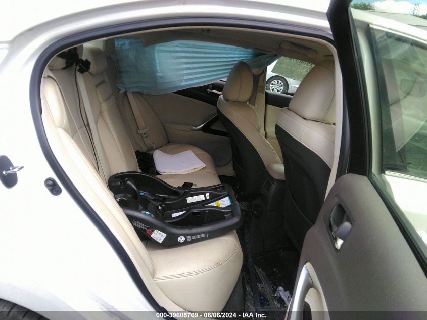 2010 Lexus Is 250 VIN: JTHCF5C26A5043721 Lot: 39605769