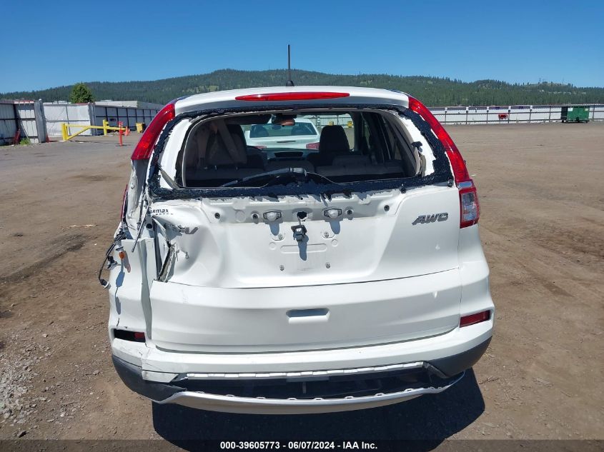 2015 Honda Cr-V Ex VIN: 5J6RM4H54FL015573 Lot: 39605773
