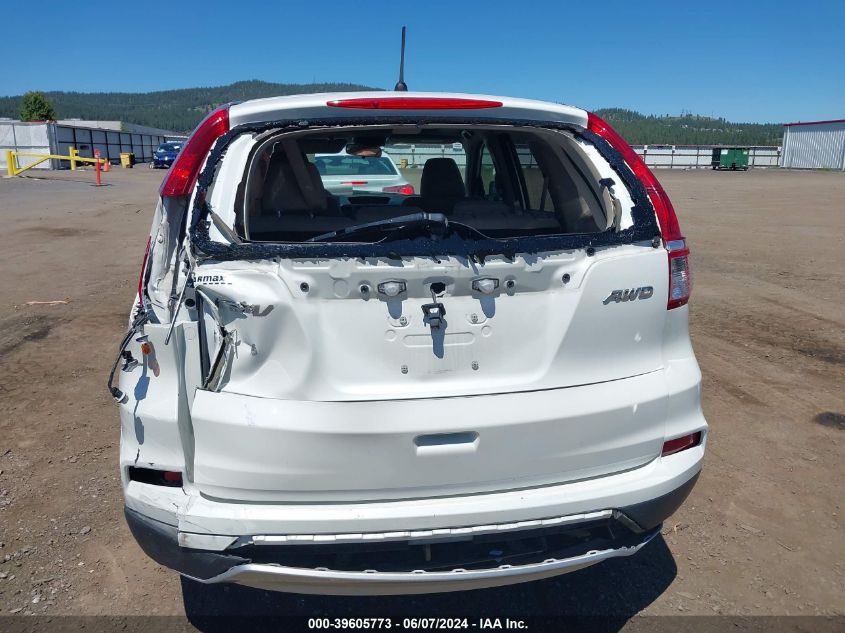 2015 Honda Cr-V Ex VIN: 5J6RM4H54FL015573 Lot: 39605773