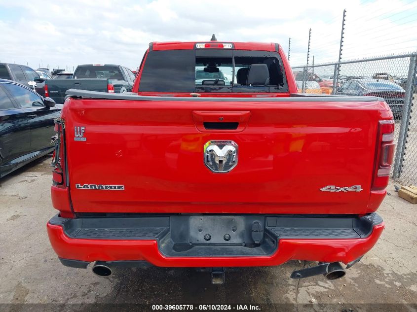 2020 Ram 1500 Laramie 4X4 5'7 Box VIN: 1C6SRFJT8LN151211 Lot: 39605778