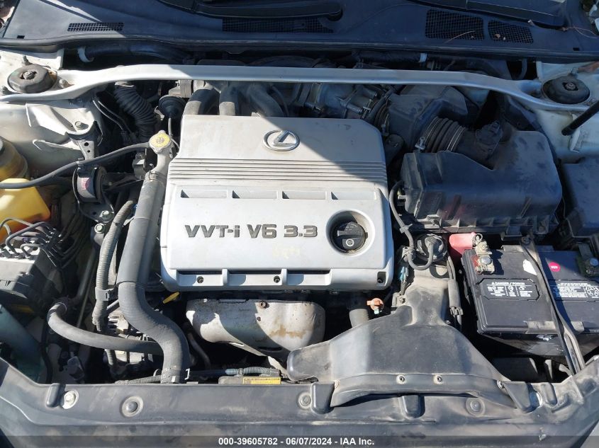 2005 Lexus Es 330 VIN: JTHBA30G655128806 Lot: 39605782