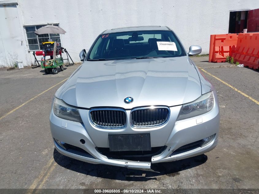 2011 BMW 328I xDrive VIN: WBAPK7G54BNN78494 Lot: 39605805